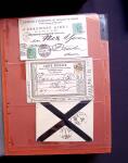 1854-1909, Selection de 270 lettres et cartes avec