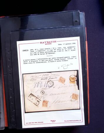 1854-1909, Selection de 270 lettres et cartes avec