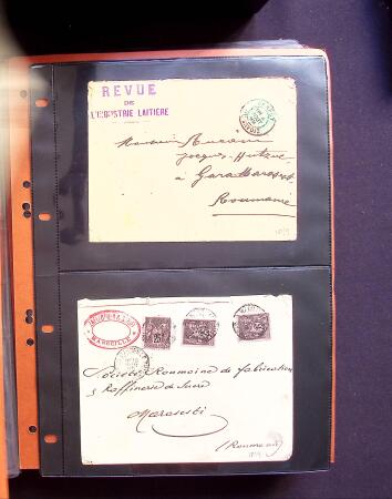 1854-1909, Selection de 270 lettres et cartes avec