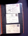 1854-1909, Selection de 270 lettres et cartes avec