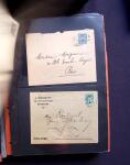 1854-1909, Selection de 270 lettres et cartes avec