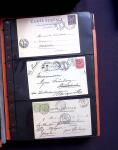 1854-1909, Selection de 270 lettres et cartes avec