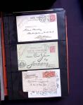 1854-1909, Selection de 270 lettres et cartes avec