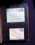 1854-1909, Selection de 270 lettres et cartes avec