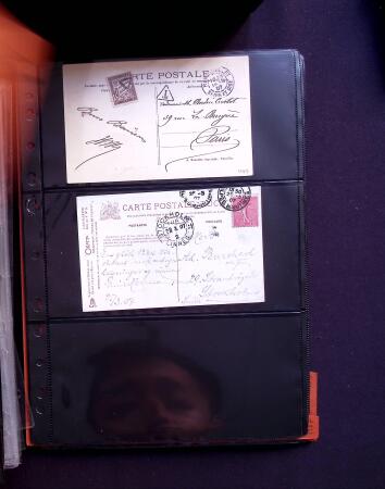 1854-1909, Selection de 270 lettres et cartes avec