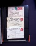 1854-1909, Selection de 270 lettres et cartes avec