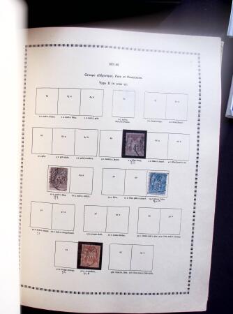 1880-1980 Collection de France et colonies en deux
