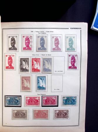 1880-1980 Collection de France et colonies en deux