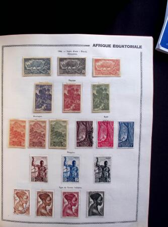 1880-1980 Collection de France et colonies en deux