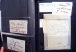 1800-1900 ensemble de lettres anciennes regroupant