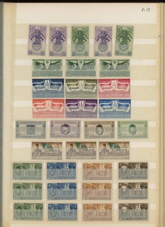 1866-1956, Mint collection of Egypt in stockbook showing