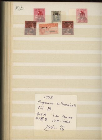 1866-1956, Mint collection of Egypt in stockbook showing