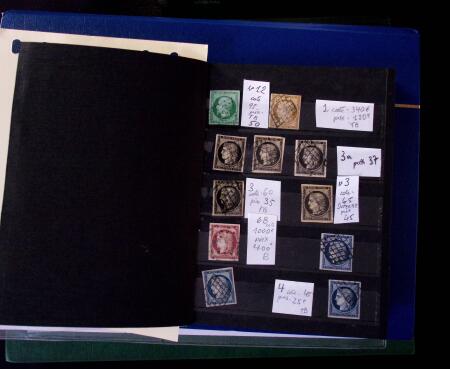 1849-1970, Belle sélection de timbres neufs et oblitérés