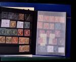 1849-1970, Belle sélection de timbres neufs et oblitérés