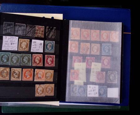 1849-1970, Belle sélection de timbres neufs et oblitérés