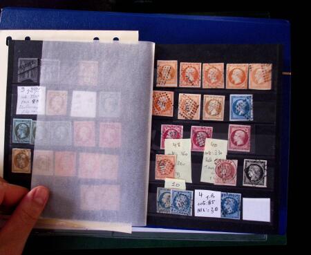 1849-1970, Belle sélection de timbres neufs et oblitérés