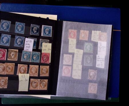 1849-1970, Belle sélection de timbres neufs et oblitérés