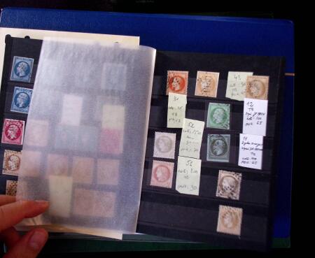 1849-1970, Belle sélection de timbres neufs et oblitérés