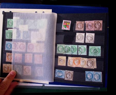 1849-1970, Belle sélection de timbres neufs et oblitérés