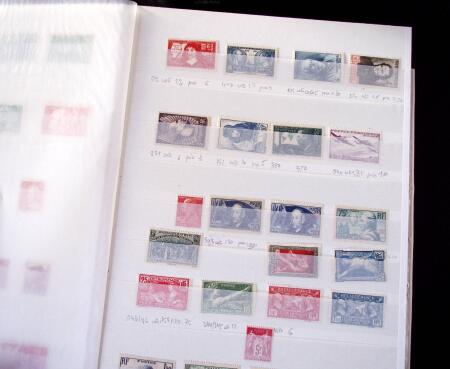 1849-1970, Belle sélection de timbres neufs et oblitérés