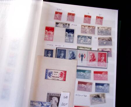 1849-1970, Belle sélection de timbres neufs et oblitérés