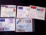 1929-54 POSTE AÉRIENNE : Ensemble de 47 vols dont