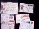 1929-54 POSTE AÉRIENNE : Ensemble de 47 vols dont