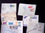 1929-54 POSTE AÉRIENNE : Ensemble de 47 vols dont