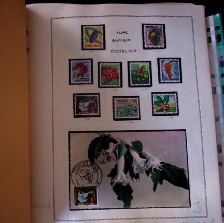 1920-70ca THEMATICS collection in large MOC album with