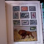 1920-70ca THEMATICS collection in large MOC album with