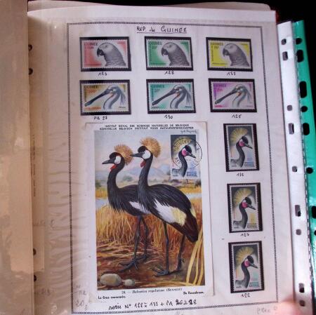 1920-70ca THEMATICS collection in large MOC album with