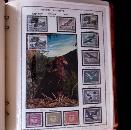 1920-70ca THEMATICS collection in large MOC album with