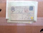 1795-1871, Lot de lettres, avec obl GC, étoile, ambulant,