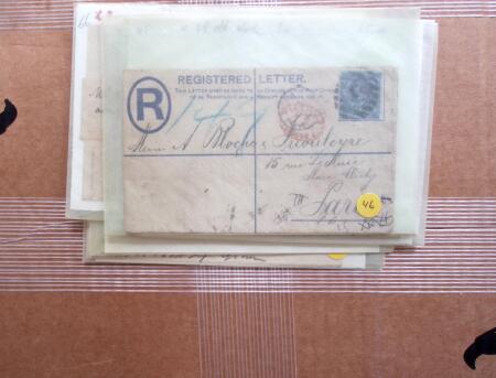1795-1871, Lot de lettres, avec obl GC, étoile, ambulant,