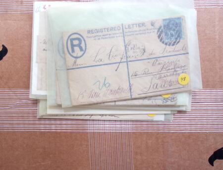 1795-1871, Lot de lettres, avec obl GC, étoile, ambulant,