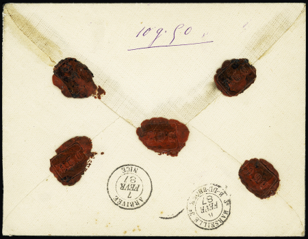 Colonies générales n°5 (touché) + n°50 OBL CAD ble