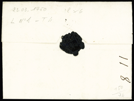 Pons : MP "Pons" (18 x 6 - L n°1 - 1750), ind 19, jolie pièce