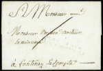 MP "Port payé de la Rochelle" (1787 - L n°15 - Dubus n°14), ind 28, RRR, B/TB