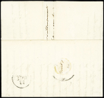 "Deb 16 La Rochelle" (37 x 8 - 1827), ind 20. TB