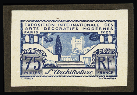 Exposition des Arts décoratifs 1925, 75c Architecture