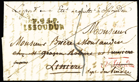 MP "Deb 35 Jssoudun" (1826), RRR et TB