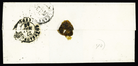 N°3 OBL grille + cursive "35 Orsennes" (Indre) + T15