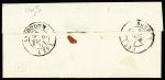N°4 (pd) OBL grille + cursive "35 St Aout" + T15 "Ardentes