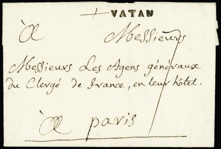 VATAN : MP "Vatan" (L n°2, 1766, ind 17). TB