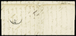 N°43A 10c bistre en paire obl. GC 549 +T17 Boulogne-sur-Mer