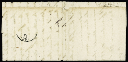 N°43A 10c bistre en paire obl. GC 549 +T17 Boulogne-sur-Mer