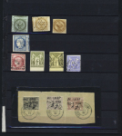 1859-1930 Colonies françaises période classique dont Nouvelles-Hébrides n°1 franchise, Terre Adélie, Algérie n°87-99, etc... plus n°5-6-7 Ethiopie, TB