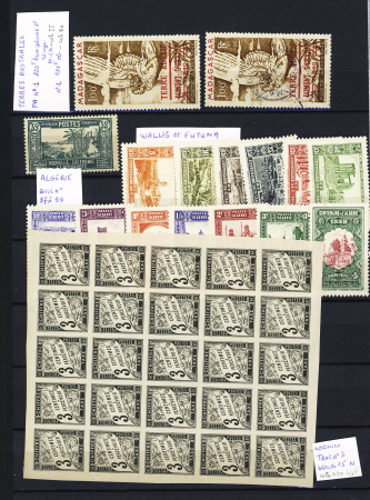 1859-1930 Colonies françaises période classique dont Nouvelles-Hébrides n°1 franchise, Terre Adélie, Algérie n°87-99, etc... plus n°5-6-7 Ethiopie, TB