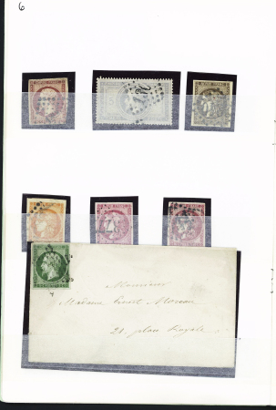 Sélection de timbres neufs et oblitérés de France en carnet à choix dont n°13A, 33, 43B, 92, 257A 1331c, PA14 (**) et 15 (bdf daté) neufs, n°2, 6B, 12, 47-49 oblitérés , très fort potentiel
