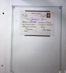 1893-1944, Collection de 58 entiers postaux du Maroc montés sur page, la plupart utilisés, dont cachet "retour à l'expéditeur" nov. 1942 cause débarquement allié, jolie section d'entiers Iris et Pétain avec surtax